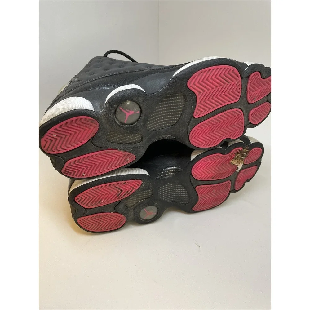 Nike Air Jordan Retro 13 GG Black/Hyper Pink Size 5.5Y / Women's 7‎ (439358-009)